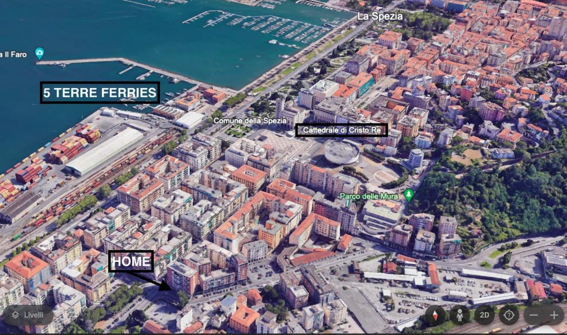 Appartement Bilocale Con Posto Auto La Chicca Del Golfo à La Spezia Extérieur photo